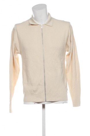 Ανδρική ζακέτα Jack & Jones, Μέγεθος S, Χρώμα Εκρού, Τιμή 25,99 €