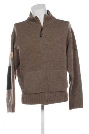 Pánský kardigán Napapijri, Velikost L, Barva Hnědá, Cena  1 579,00 Kč