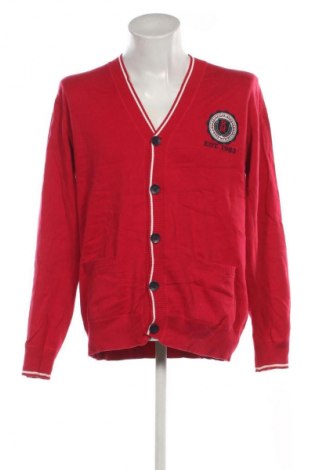Herren Strickjacke Race Marine, Größe XXL, Farbe Rot, Preis € 10,99