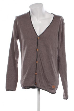 Herren Strickjacke Rebel, Größe XL, Farbe Braun, Preis 10,99 €