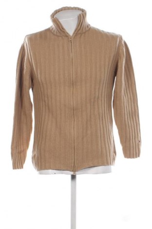 Jachetă tricotată de bărbați Tommy Hilfiger, Mărime XXL, Culoare Bej, Preț 274,99 Lei