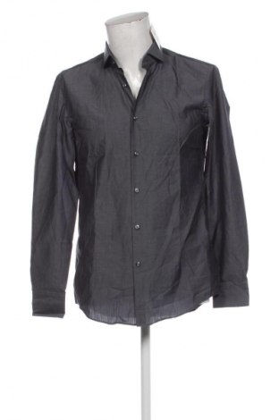 Ανδρικό πουκάμισο BOSS, Μέγεθος M, Χρώμα Γκρί, Τιμή 67,99 €