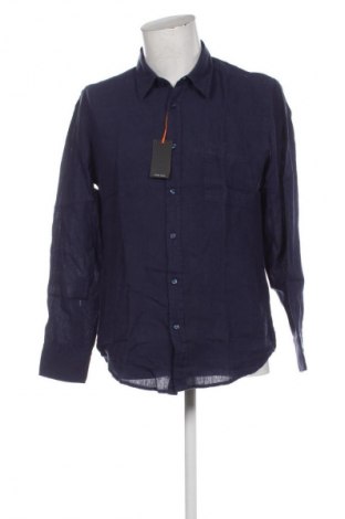 Herrenhemd BOSS, Größe L, Farbe Blau, Preis € 129,99