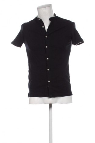 Ανδρικό πουκάμισο Bershka, Μέγεθος M, Χρώμα Μαύρο, Τιμή 14,83 €