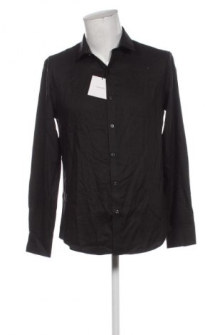 Ανδρικό πουκάμισο Calvin Klein, Μέγεθος M, Χρώμα Μαύρο, Τιμή 86,99 €