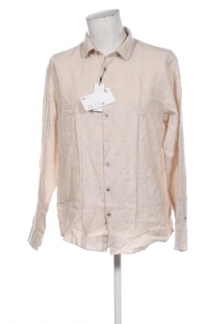 Herrenhemd Calvin Klein, Größe XL, Farbe Beige, Preis € 81,99