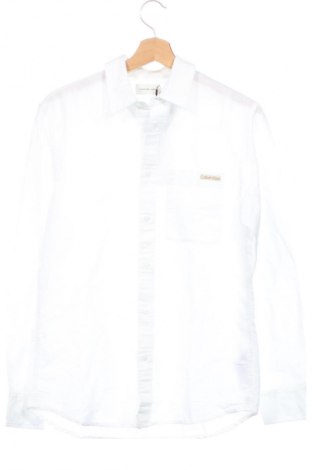Cămașă de bărbați Calvin Klein Jeans, Mărime S, Culoare Ecru, Preț 529,99 Lei