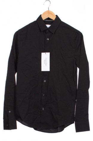 Cămașă de bărbați Calvin Klein Jeans, Mărime XS, Culoare Negru, Preț 446,99 Lei