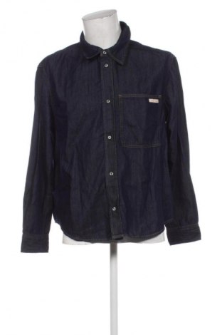 Мъжка риза Calvin Klein Jeans, Размер L, Цвят Син, Цена 86,91 €