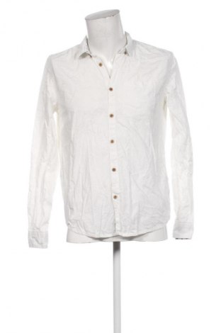 Ανδρικό πουκάμισο Cropp, Μέγεθος M, Χρώμα Εκρού, Τιμή 17,38 €