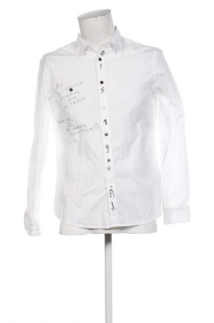 Herrenhemd Desigual, Größe S, Farbe Weiß, Preis 28,00 €