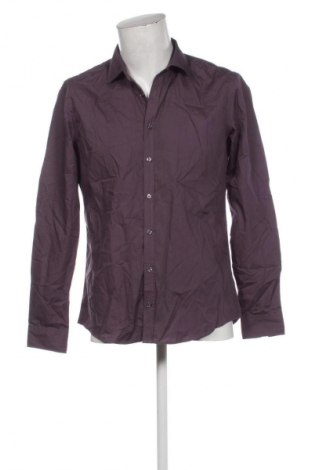 Herrenhemd Dressmann, Größe M, Farbe Lila, Preis 11,99 €