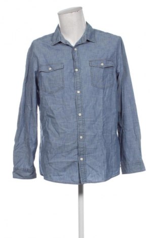 Ανδρικό πουκάμισο F&F, Μέγεθος XL, Χρώμα Μπλέ, Τιμή 14,83 €