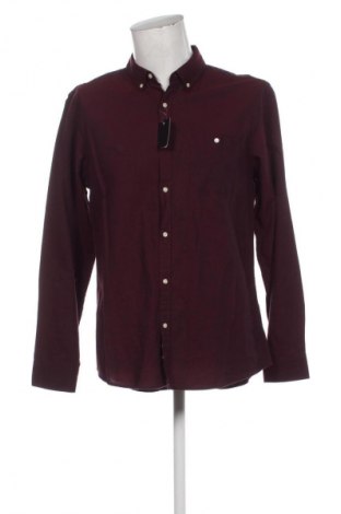 Férfi ing F&F, Méret L, Szín Piros, Ár 9 384 Ft