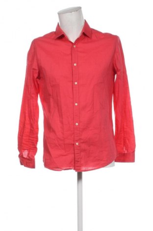 Herrenhemd H&M, Größe M, Farbe Rot, Preis 14,83 €