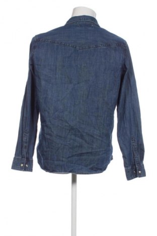 Cămașă de bărbați H&M L.O.G.G., Mărime M, Culoare Albastru, Preț 120,41 Lei