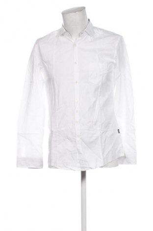 Мъжка риза Hugo Boss, Размер M, Цвят Бял, Цена 103,00 лв.