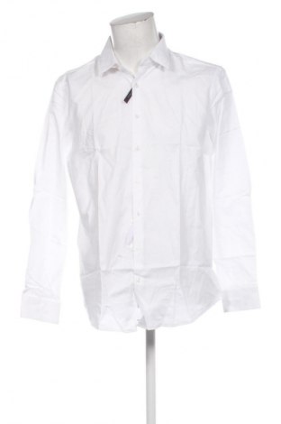 Ανδρικό πουκάμισο Jake*s, Μέγεθος L, Χρώμα Λευκό, Τιμή 38,99 €