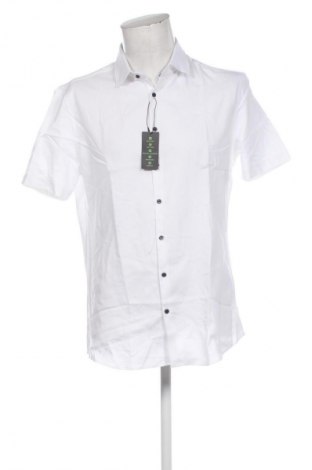 Ανδρικό πουκάμισο Jake*s, Μέγεθος L, Χρώμα Λευκό, Τιμή 38,99 €