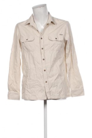 Herrenhemd Ombre, Größe M, Farbe Beige, Preis 17,00 €