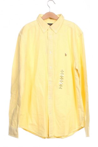 Детска риза Polo Ralph Lauren, Размер 15-18y/ 170-176 см, Цвят Жълт, Цена 102,00 лв.