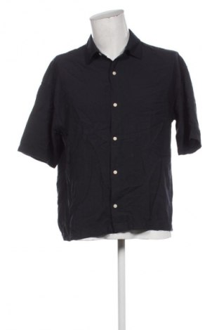 Ανδρικό πουκάμισο Pull&Bear, Μέγεθος M, Χρώμα Μπλέ, Τιμή 14,77 €