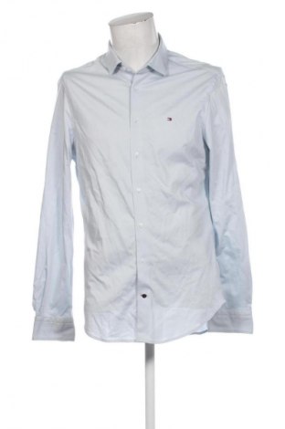Męska koszula Tommy Hilfiger, Rozmiar L, Kolor Niebieski, Cena 172,09 zł