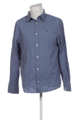 Herrenhemd Tommy Jeans, Größe L, Farbe Blau, Preis € 58,99
