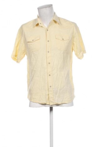 Мъжка риза Unbranded, Размер M, Цвят Жълт, Цена 25,99 лв.