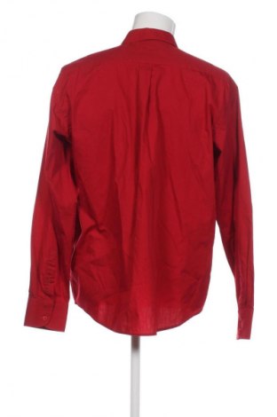 Herrenhemd Unbranded, Größe XXL, Farbe Rot, Preis € 14,83