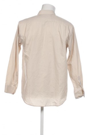 Herrenhemd Unbranded, Größe M, Farbe Beige, Preis 13,99 €