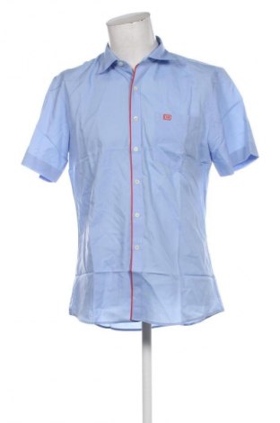 Cămașă de bărbați Unbranded, Mărime L, Culoare Albastru, Preț 118,59 Lei