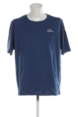 Męski T-shirt Aada Studios, Rozmiar 3XL, Kolor Niebieski, Cena 91,99 zł