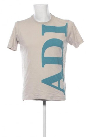 Tricou de bărbați Adidas, Mărime M, Culoare Bej, Preț 71,05 Lei