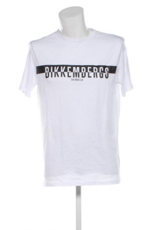Herren T-Shirt Bikkembergs, Größe L, Farbe Weiß, Preis € 58,99
