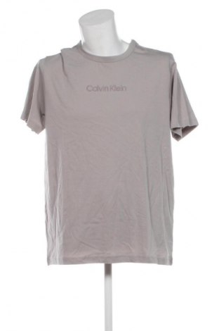 Herren T-Shirt Calvin Klein, Größe L, Farbe Grau, Preis € 15,99