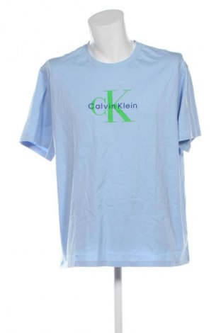 Pánske tričko  Calvin Klein Jeans, Veľkosť XL, Farba Modrá, Cena  51,95 €