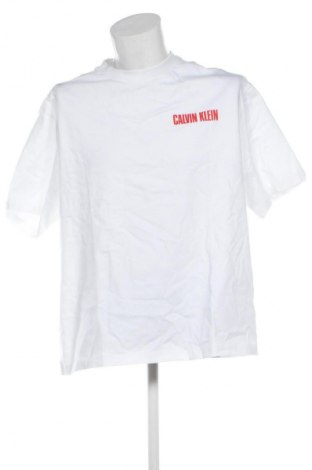 Herren Shirt Calvin Klein Jeans, Größe L, Farbe Weiß, Preis 22,99 €