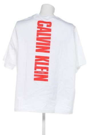 Tricou de bărbați Calvin Klein Jeans, Mărime XXL, Culoare Alb, Preț 265,99 Lei