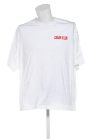 Мъжка тениска Calvin Klein Jeans, Размер XL, Цвят Бял, Цена 17,89 €