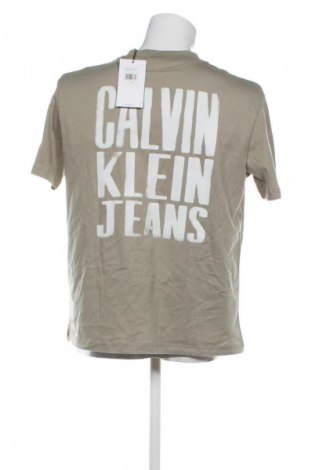Męski T-shirt Calvin Klein Jeans, Rozmiar M, Kolor Zielony, Cena 119,99 zł