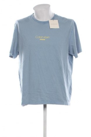 Herren Shirt Calvin Klein Jeans, Größe L, Farbe Blau, Preis 19,99 €
