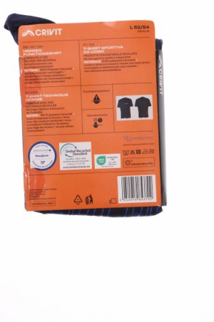 Pánské tričko  Crivit, Velikost L, Barva Modrá, Cena  272,00 Kč