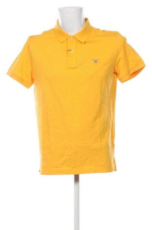 Мъжка тениска Gant, Размер L, Цвят Жълт, Цена 123,88 лв.