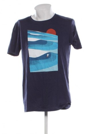 Męski T-shirt Greenbomb, Rozmiar XL, Kolor Niebieski, Cena 91,99 zł