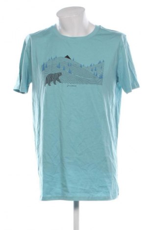Ανδρικό t-shirt Greenbomb, Μέγεθος XXL, Χρώμα Μπλέ, Τιμή 20,99 €