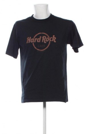 Ανδρικό t-shirt Hard Rock Cafe, Μέγεθος XL, Χρώμα Ασημί, Τιμή 8,00 €