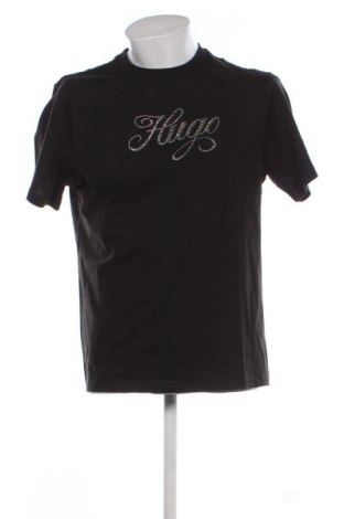 Męski T-shirt Hugo Boss, Rozmiar M, Kolor Czarny, Cena 307,99 zł