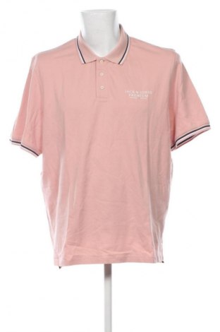 Herren T-Shirt Jack & Jones, Größe XXL, Farbe Aschrosa, Preis € 33,82