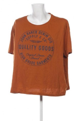 Pánské tričko  John Baner, Velikost 4XL, Barva Hnědá, Cena  241,00 Kč